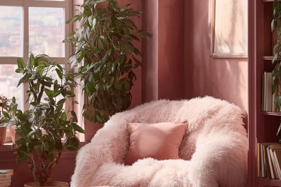big plush couch
